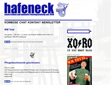 Tablet Screenshot of hafeneck.de